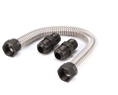 FRYMASTER PARTS Frymaster 8069437SP Flexline Assembly 15.5 W/Male Ends - SKU FM8069437SP