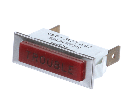 FRYMASTER PARTS Frymaster 8071547 24V Red Lens Trouble Lamp - SKU FM8071547