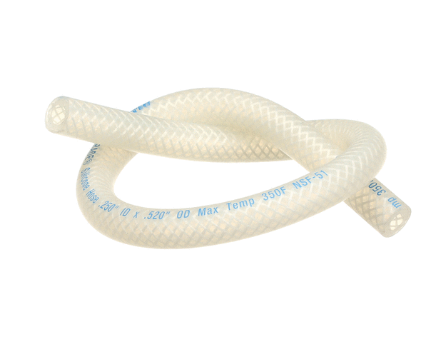 FRYMASTER PARTS Frymaster 8111166 Hose Silicone Braided .25X.52 - SKU FM8111166