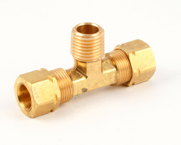 FRYMASTER PARTS Frymaster 8130301 Tee Mle 3/8X1/4NPTX3/8 Brs - SKU FM8130301