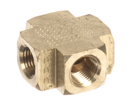 FRYMASTER PARTS Frymaster 8130378 Fttng Cross 1/8NPTF Brs - SKU FM8130378