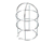 GAYLORD PARTS Gaylord 11124 Wire Guard For 100 Watt Light - SKU GAY11124