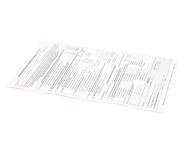 GARLAND PARTS Garland 4603181 Preventive Maintenance/ Certif - SKU GL4603181