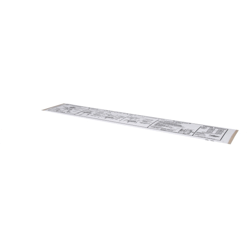 GLASTENDER PARTS Glastender 01000487 Decal Cleaning Instruction C - SKU GLA01000487