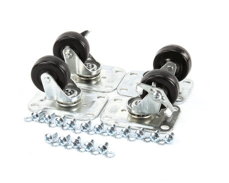 GLASTENDER PARTS Glastender C-4X2 Caster 2-1/2 H Set Of Four - SKU GLAC-4X2