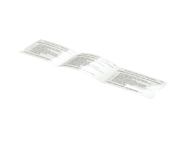 GOLD MEDAL PRODUCTS PARTS Gold Medal Products 47663 Label 6 Steps To Pop - SKU GLDM47663