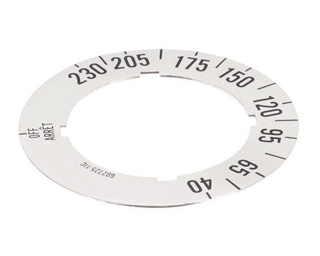 GARLAND PARTS Garland G02725-11 Dial Insert (OFF/40C/230C) - SKU GLG02725-11