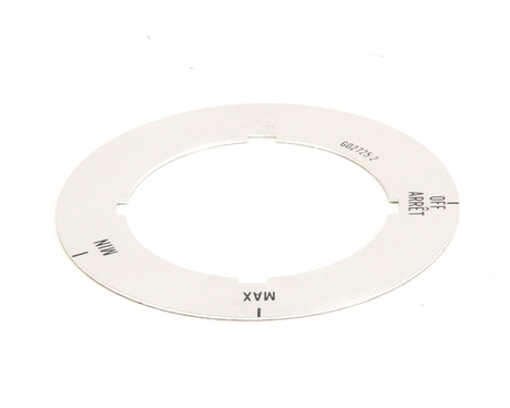 GARLAND PARTS Garland G02725-2 Dial Insert (Off/Max/Min) - SKU GLG02725-2
