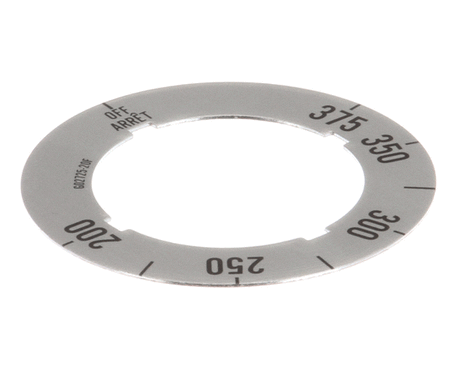 GARLAND PARTS Garland G02725-20 Dial Insert (OFF/200F/375F) - SKU GLG02725-20