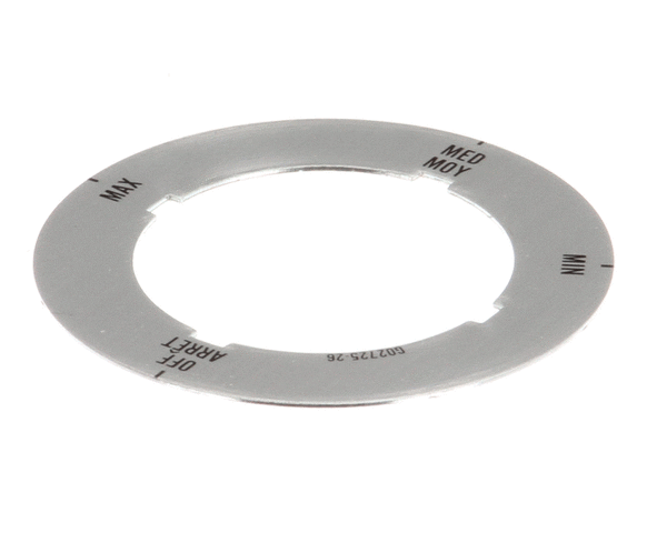 GARLAND PARTS Garland G02725-26 Dial Insert (Off/Min/Med/Max) - SKU GLG02725-26