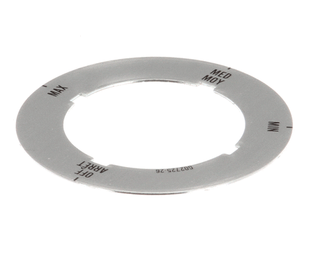 GARLAND PARTS Garland G02725-26 Dial Insert (Off/Min/Med/Max) - SKU GLG02725-26