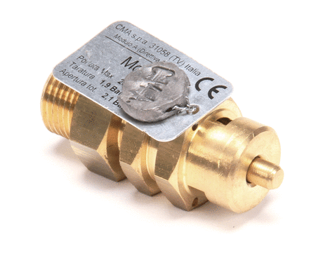 GRINDMASTER CECILWARE PARTS Grindmaster Cecilware 01100L Valve Safety-Venezia Spare Par - SKU GM01100L