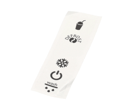 GRINDMASTER CECILWARE PARTS Grindmaster Cecilware 04.MP0068.001 Mp Control Sticker - SKU GM04.MP0068.001