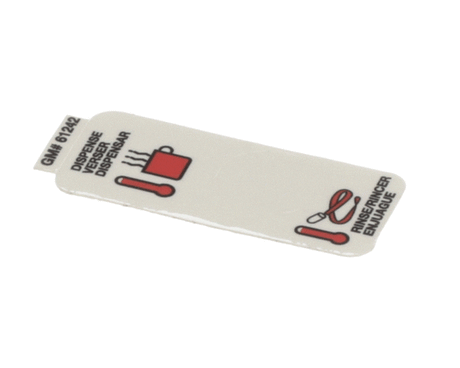 GRINDMASTER CECILWARE PARTS Grindmaster Cecilware 61242 Label Flush On/Off - SKU GM61242