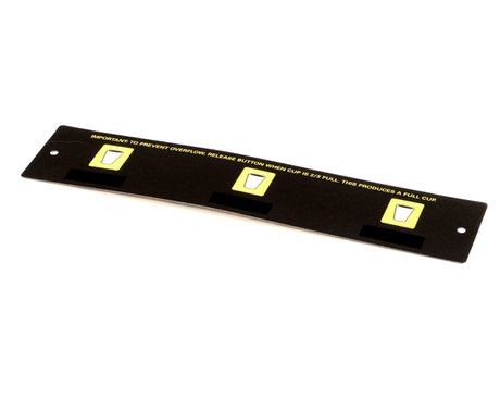 GRINDMASTER CECILWARE PARTS Grindmaster Cecilware 61840 Touchpad PIC3 Man - SKU GM61840