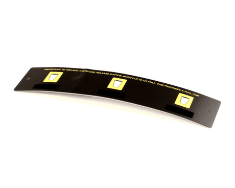GRINDMASTER CECILWARE PARTS Grindmaster Cecilware 62431 Touchpad Assembly PIC3 Man - SKU GM62431