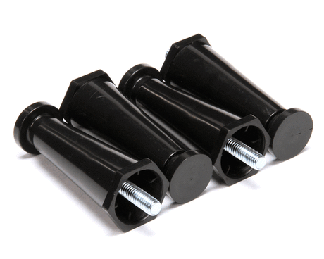 GRINDMASTER CECILWARE PARTS Grindmaster Cecilware 71256 Leg 4 Plastic 3/8-16 Stud () - SKU GM71256