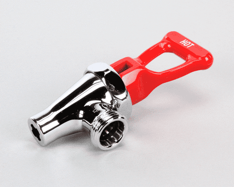 GRINDMASTER CECILWARE PARTS Grindmaster Cecilware 80234L Faucet Cecilware Hot - Hwd - SKU GM80234L