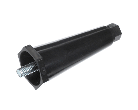 GRINDMASTER CECILWARE PARTS Grindmaster Cecilware A545-004 Leg 4 Black Plastic Hex Toe - SKU GMA545-004