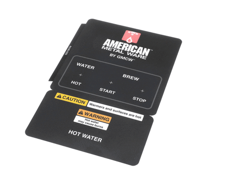 GRINDMASTER CECILWARE PARTS Grindmaster Cecilware A546-020 Decal Control Panel P300 - SKU GMA546-020