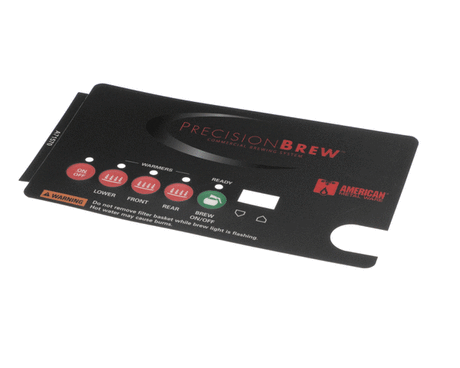 GRINDMASTER CECILWARE PARTS Grindmaster Cecilware A71570 Decal T-Pad B-3 Series - SKU GMA71570