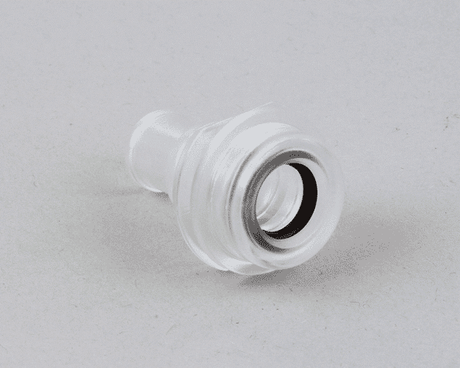 GRINDMASTER CECILWARE PARTS Grindmaster Cecilware CD67AL Socket Mixing Chamber Clear - Gb/ - SKU GMCD67AL