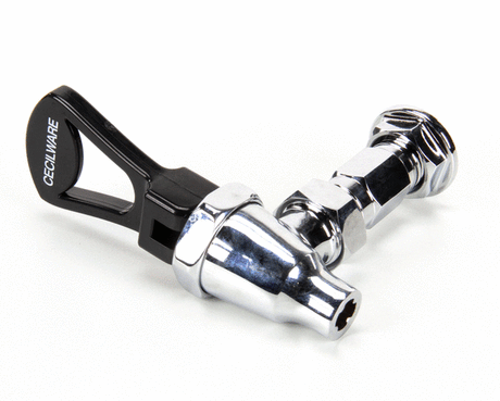 GRINDMASTER CECILWARE PARTS Grindmaster Cecilware D017Q Faucet And Gauge Shank Assembly - Sdwa - SKU GMD017Q
