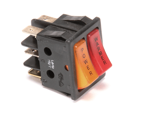 GRINDMASTER CECILWARE PARTS Grindmaster Cecilware L286AL Switch DUAL-CS3 Spare Part - SKU GML286AL