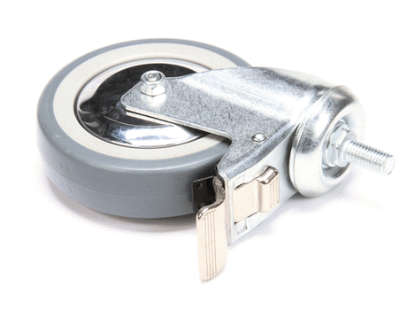 GRINDMASTER CECILWARE PARTS Grindmaster Cecilware M015A Caster 5 With Brake-Fms 1/2-13X1 - SKU GMM015A