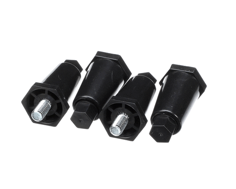 GRINDMASTER CECILWARE PARTS Grindmaster Cecilware M034AL Legs Set 2.5 Plastic -Gb (4/BA - SKU GMM034AL
