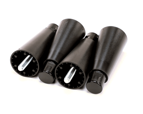 GRINDMASTER CECILWARE PARTS Grindmaster Cecilware M219B Legs 6 Black (4 Per) - Po/Pb/B - SKU GMM219B