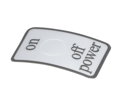 GRINDMASTER CECILWARE PARTS Grindmaster Cecilware N947AL Label Power On/Off - Gb/Java - SKU GMN947AL