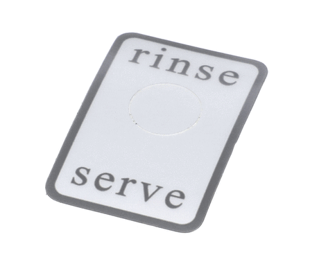 GRINDMASTER CECILWARE N948AL LABEL RINSE/SERVE - GB/JAVA