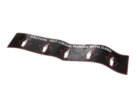 GRINDMASTER CECILWARE PARTS Grindmaster Cecilware NP74AL Label Caution Cup 5K Gb - SKU GMNP74AL
