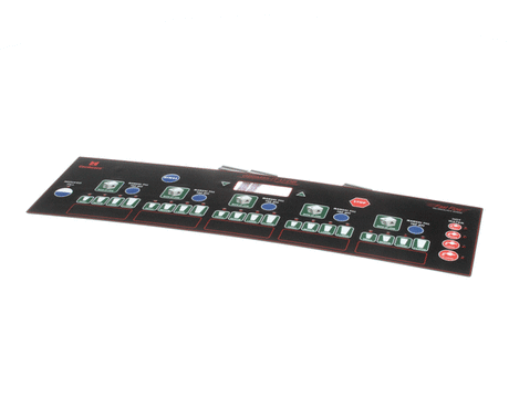GRINDMASTER CECILWARE PARTS Grindmaster Cecilware NS67AL Label Touchpad GB5M5.5-IT-U-DB - SKU GMNS67AL