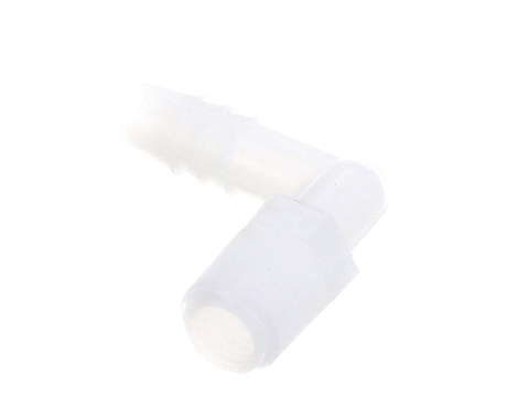 GRINDMASTER CECILWARE PARTS Grindmaster Cecilware W0620239 Elbow 3/8 Barb X1/4 MPT Nylon - SKU GMW0620239