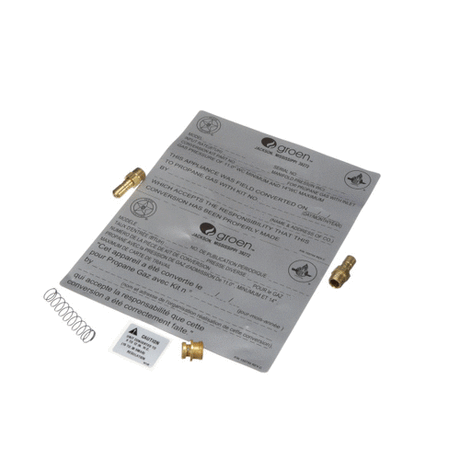 GROEN PARTS Groen 155754-01 Gas Conversion Kit SSB-3G N02 To P02 - SKU GR155754-01
