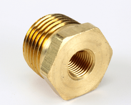 GROEN PARTS Groen NT1202 Brass Reducer Bushing- 1/2 X 1/8 - SKU GRNT1202