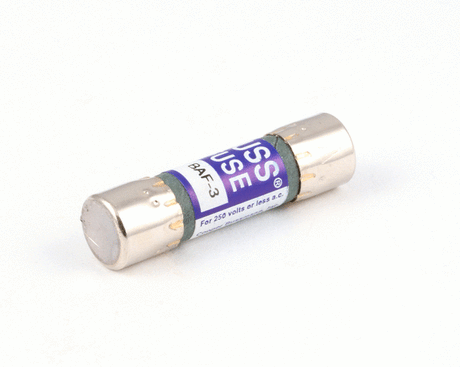 GROEN PARTS Groen Z002651 Fuse 3 Amp Buss #BAF-3 - SKU GRZ002651