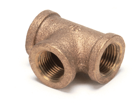 GROEN PARTS Groen Z013201 Tee 3/8 X 3/8 X 1/4 NPT Brass - SKU GRZ013201