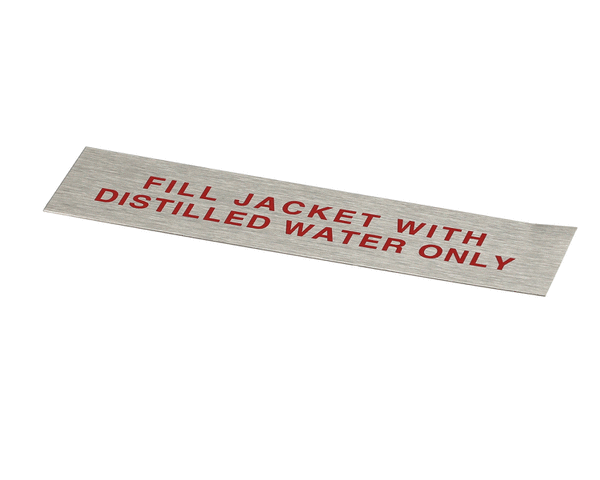 GROEN PARTS Groen Z026450 Label Distilled Water - SKU GRZ026450