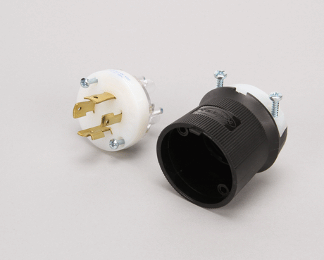 HUBBELL LIGHTING PARTS Hubbell Lighting 2421 Locking Male Plug Nema L15-20P - SKU HBL2421