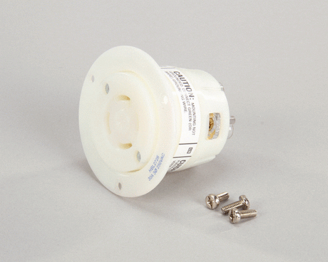 HUBBELL LIGHTING PARTS Hubbell Lighting 2726 30A 250V 3PH Receptacle L15-30 - SKU HBL2726