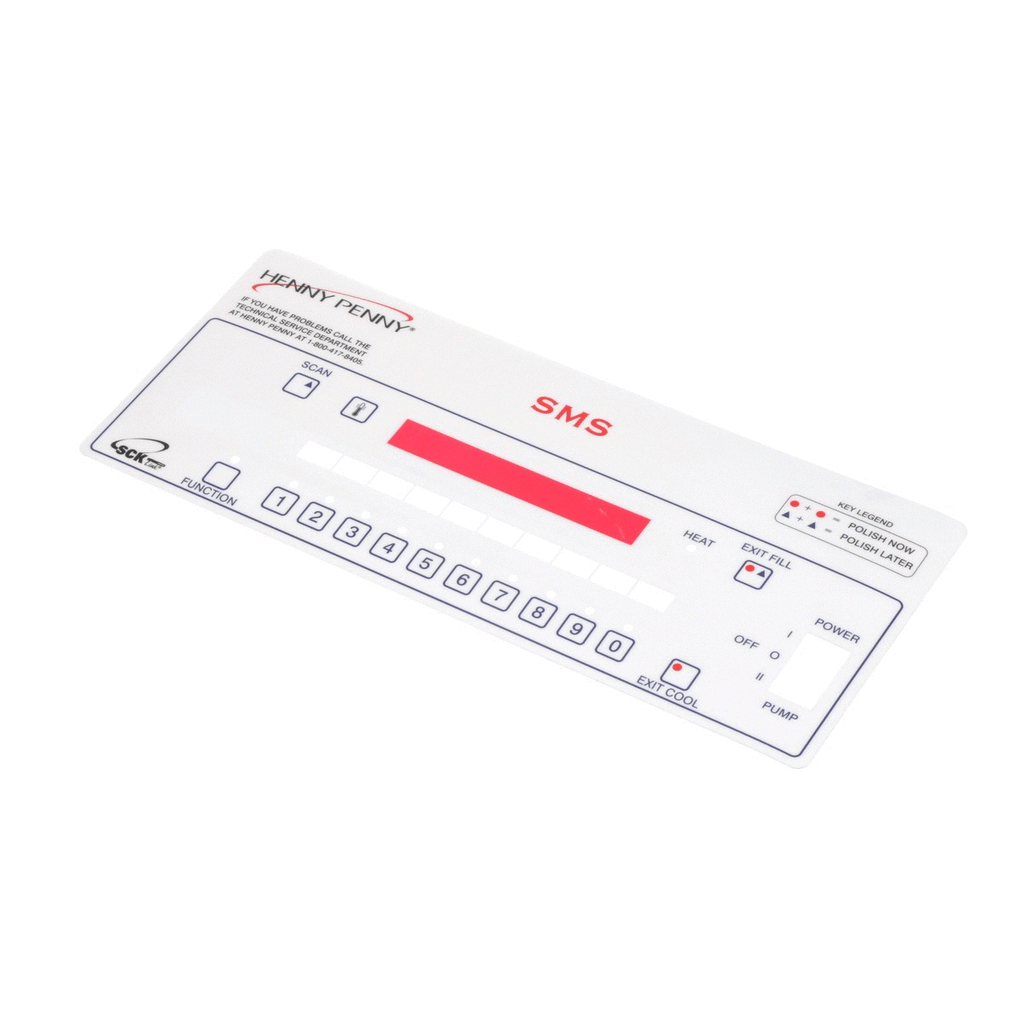HENNY PENNY PARTS Henny Penny 56528 Decal-Kfcsms W/Switch - SKU HEN56528