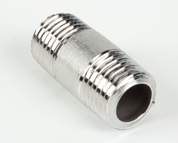 HENNY PENNY PARTS Henny Penny 56636 Pipe Nipple - 1/4NPT X 1.125 - SKU HEN56636