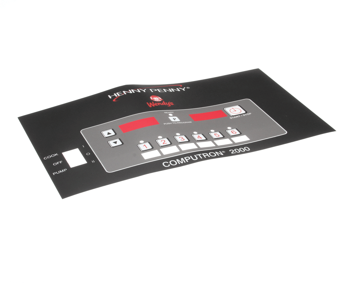 HENNY PENNY 72123 DECAL-C2000 WENDYS