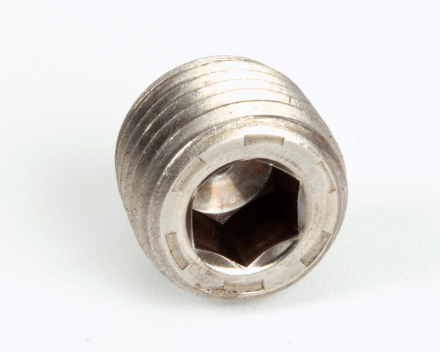 HENNY PENNY PARTS Henny Penny FP01-020 Plug 1/4-18 Hex Level Seal - SKU HENFP01-020