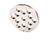 HOBART PARTS Hobart 00-016434-00002 Plate #22 SS 1/2 - SKU HOB00-016434-00002