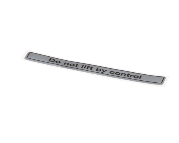 HOBART PARTS Hobart 00-916957-00050 Label Slicer Lifting Message - SKU HOB00-916957-00050