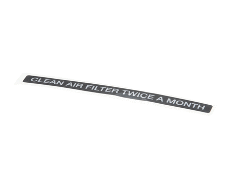 HOSHIZAKI PARTS Hoshizaki 426177-01 Label - Air Filter - SKU HOS426177-01